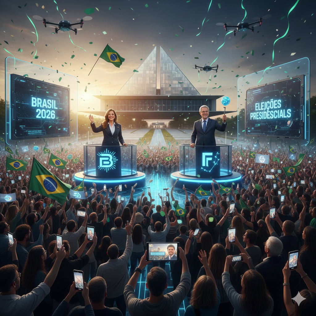 Em um cenário hipotético, ordene os candidatos a Presidência da República em 2026 de acordo com sua preferência.