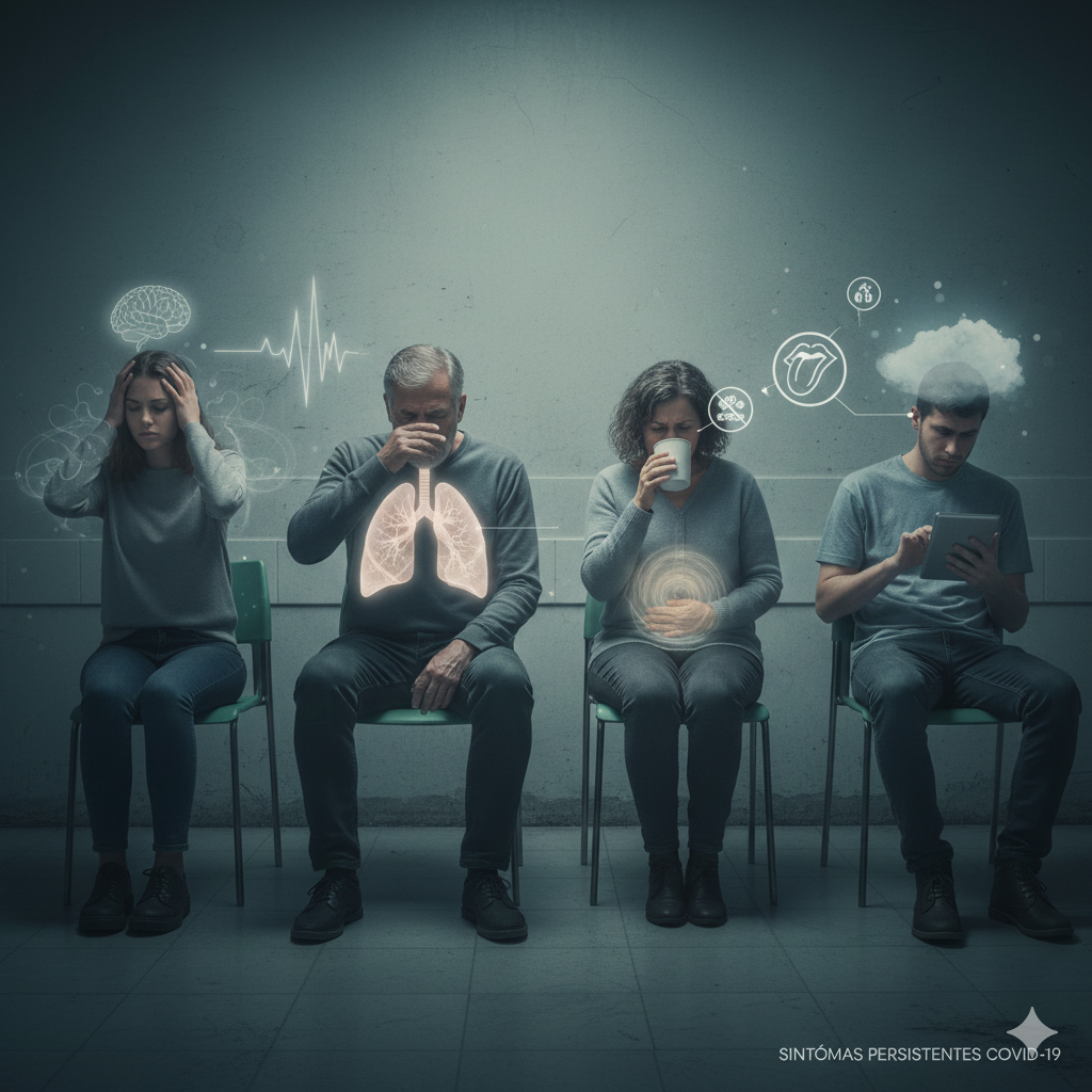 Quais sintomas persistentes da Covid-19 você ainda sente?